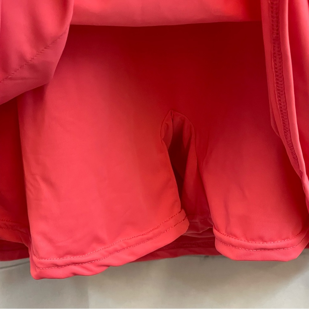 Pink Sleeveless Movement Dress Pockets Built In Shorts Athletic Stretch Small - Picture 3 of 5